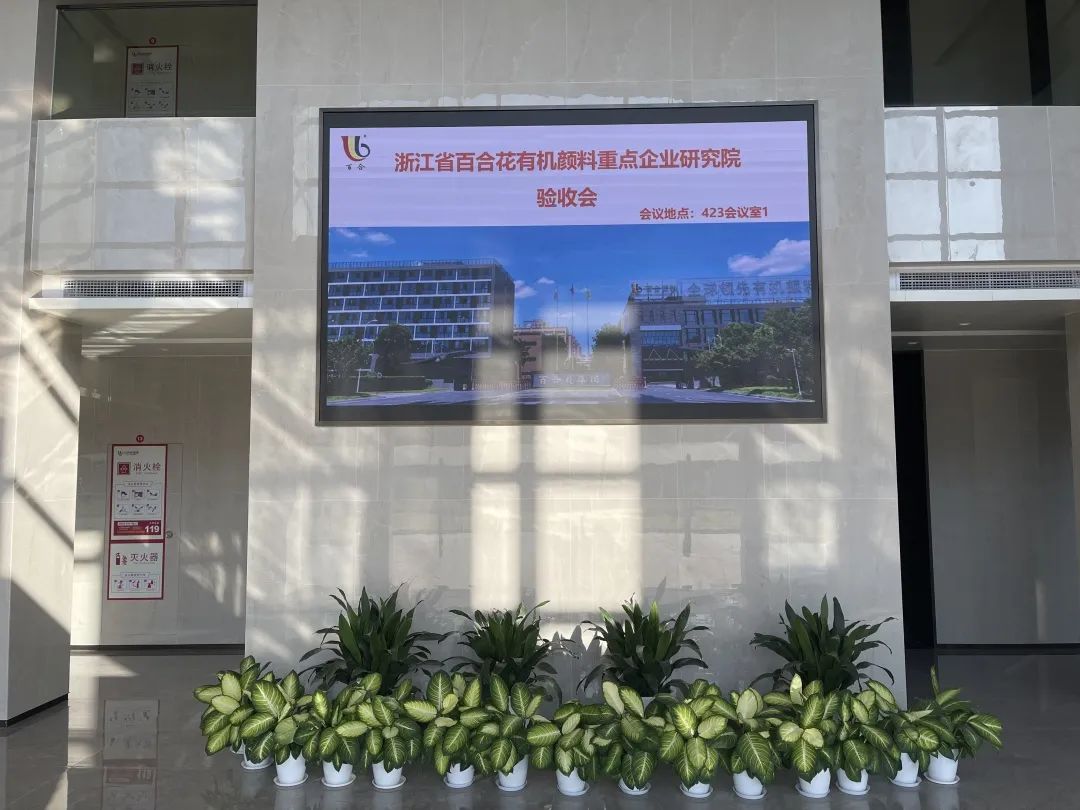 热烈庆祝浙江省hjc黄金城有机颜料重点企业研究院通过验收